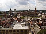 Norwich Town Hall from the Castle